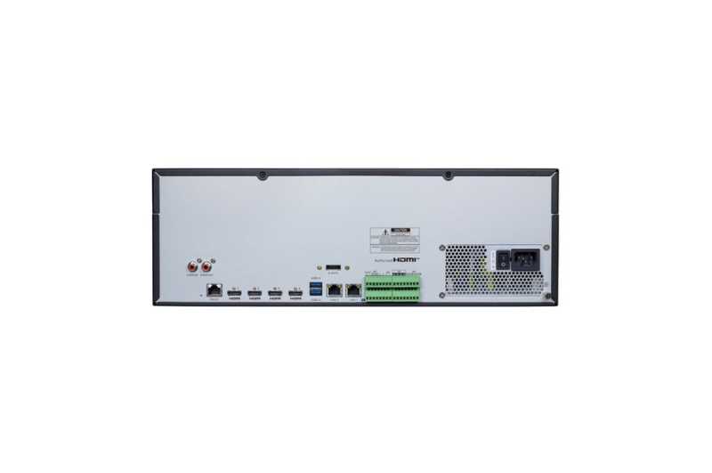 eneo INR-58N640005A, Netzwerk Video Rekorder, 64x IP, RAID, 16xSATA, 4xHDMI, H.265, H.264, ohne HDD