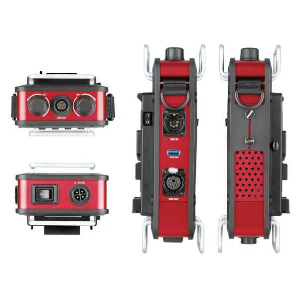 Fomex FlexColor FC600 Kit, dimmbares Flexibles 60W RGB WW LED Licht mit Controller und mit V-Mount Akkuaufnahme