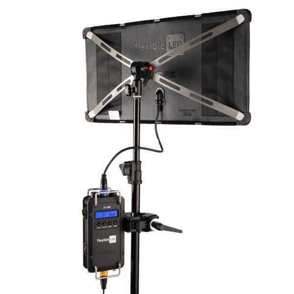 Fomex FL1200, Flexibles, dimmbares LED Licht mit 60W, DMX, 3200K - 5600K, V-Mount Akkusystem