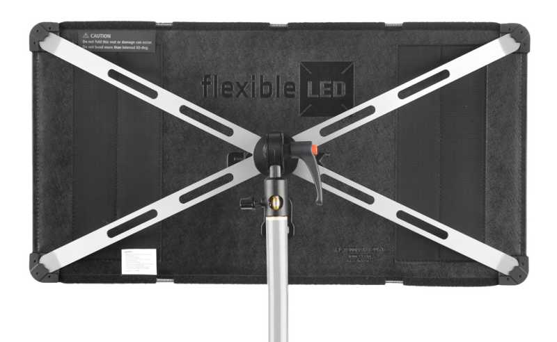 Fomex FL1200, Flexibles, dimmbares LED Licht mit 60W, DMX, 3200K - 5600K, V-Mount Akkusystem