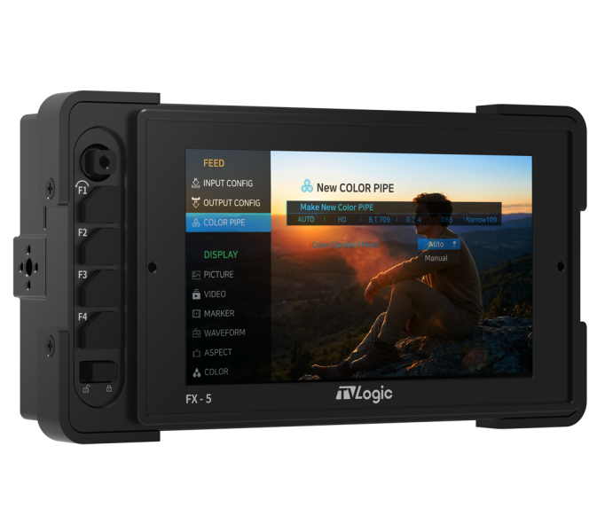 TVLogic FX-5, 5" High Brightness 2.000nits Field Monitor