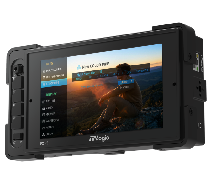 TVLogic FX-5, 5" High Brightness 2.000nits Field Monitor
