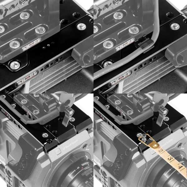 Shape Schulterstütze FX9KIT für Sony PXW-FX9 mit Follow-Focus Base-Plate Matte-Box