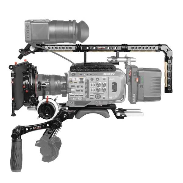 Shape Schulterstütze FX9KIT für Sony PXW-FX9 mit Follow-Focus Base-Plate Matte-Box Shape Schulterstütze FX9KIT für Sony PXW-FX9 mit Follow-Focus Base-Plate Matte-Box