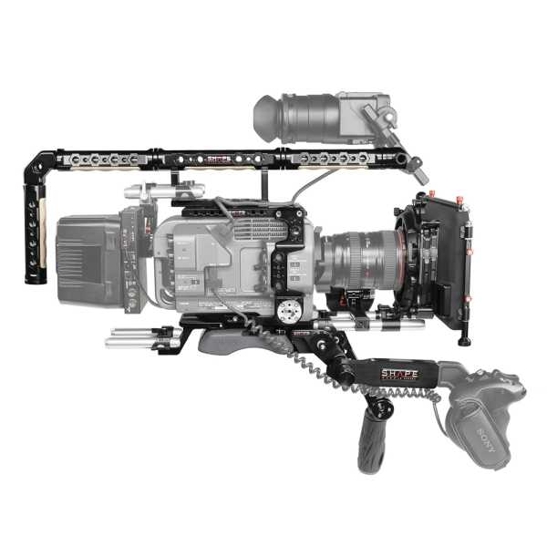 Shape Schulterstütze FX9KIT für Sony PXW-FX9 mit Follow-Focus Base-Plate Matte-Box Shape Schulterstütze FX9KIT für Sony PXW-FX9 mit Follow-Focus Base-Plate Matte-Box