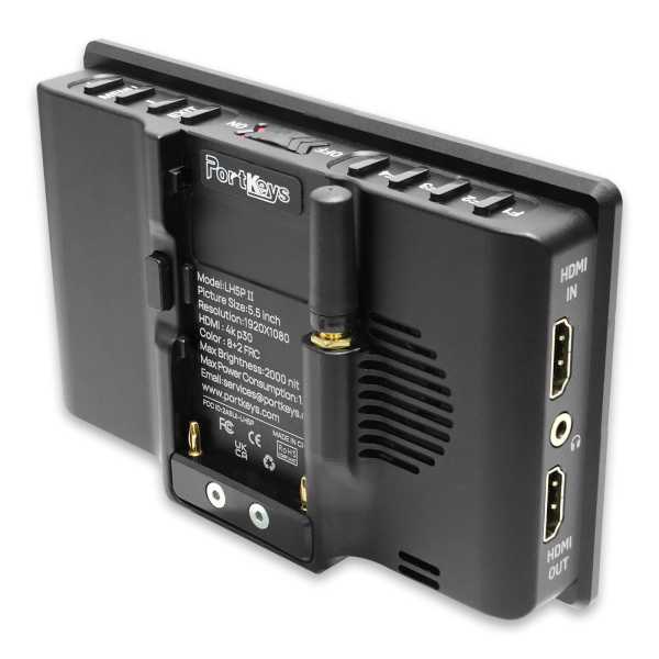 Portkeys LH5P ll, 5" Full-HD LED Touchscreen-Videomonitor , 2000 nits, 1920 x 1080