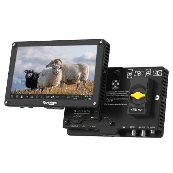 Portkeys HS8, 8" FullHD High Brightness Monitor mit 3G-SDI / 4K HDMI