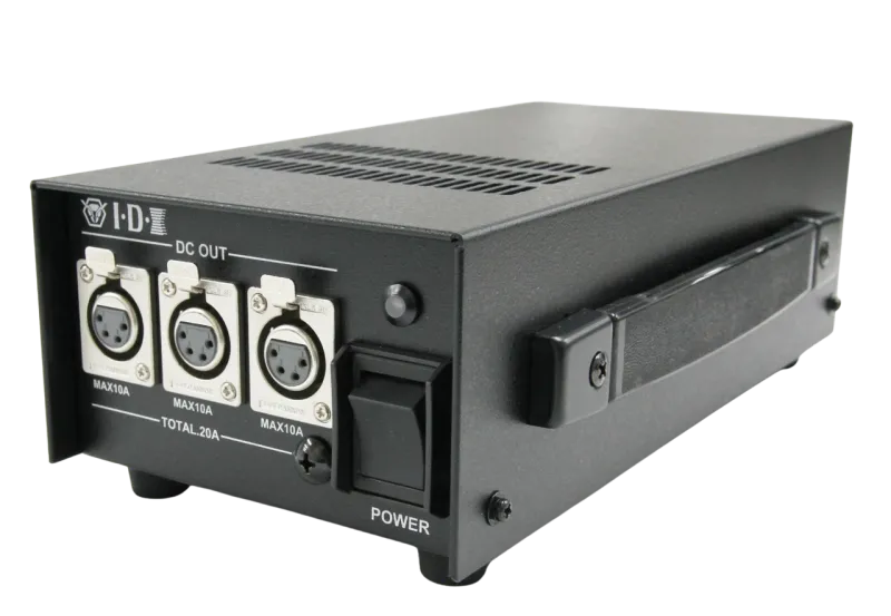 IDX IA-310N, Stand-Alone 3 XLR Output Camera AC Adaptor, 340W/15V