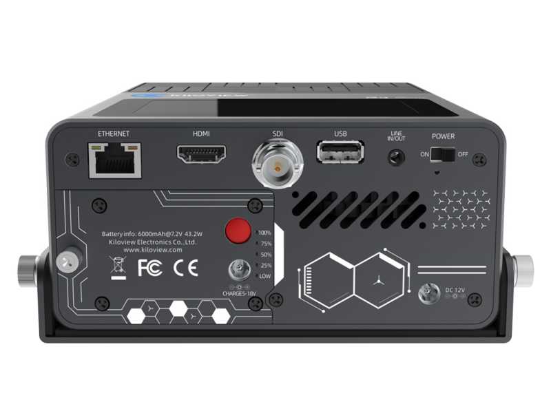 Kiloview P3, 5G Bonding Video Encoder, Outdoor Live Streaming Encoder