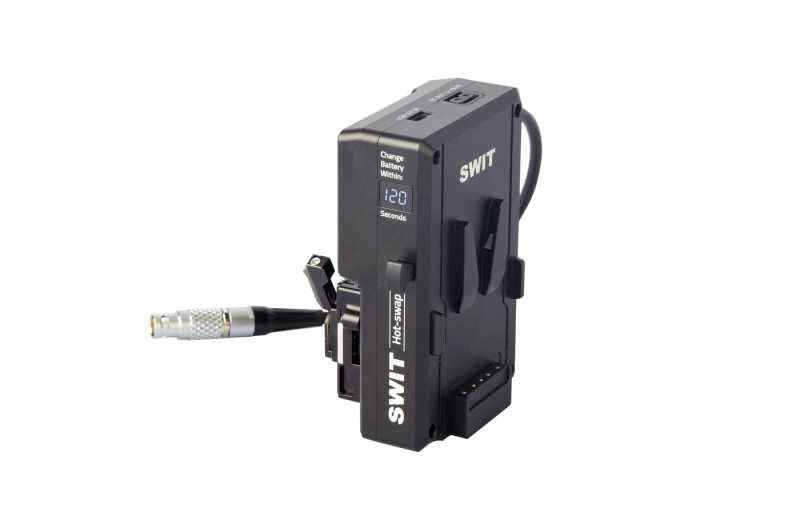 KA-R31S, High load with multi-sockets Hot-Swap Adaptor with SDI 1to2, V-Mount to ARRI ALEXA Mini or Mini LF