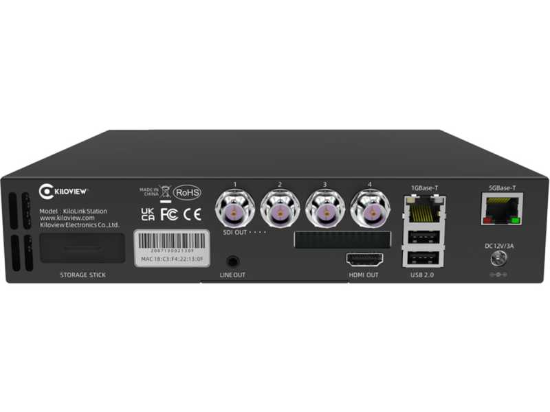 Kiloview Kilolink Station Pro, All-in-One Hardware-Bonding-Empfänger- und Geräteverwaltungsplattform