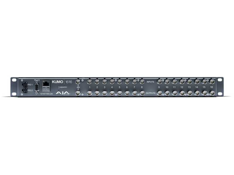 AJA KUMO 16x16 Compact 3G-SDI Router
