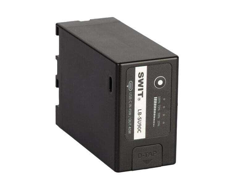 Swit LB-SU90C*2+S-3602U KIT, 2* 90Wh USB-C BP-U DV batteries + 1*S-3602U Dual Channel Charger