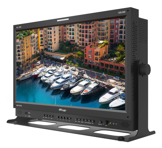 TVLogic LUM-181G, 18.5" 4K/UHD Ready HDR LCD Monitor