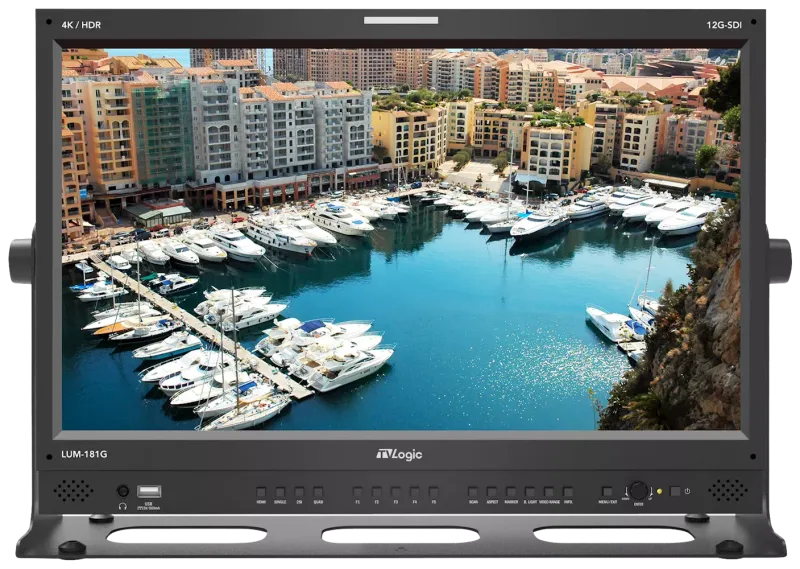 TVLogic LUM-181G, 18.5" 4K/UHD Ready HDR LCD Monitor