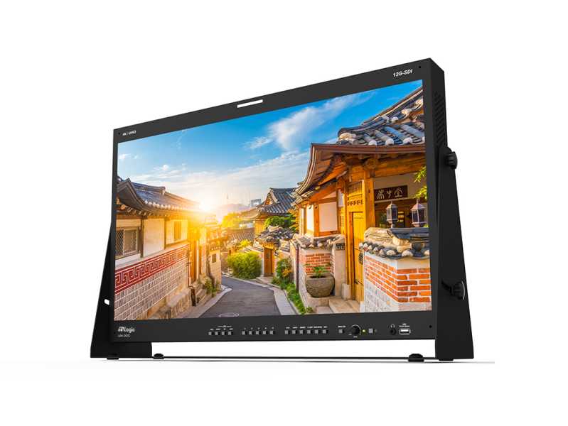 TVLogic LUM-242G, 24" 4K LCD Monitor, 3840x2160, 12G-SDI, HDMI, HDR Mode 500cd/m²
