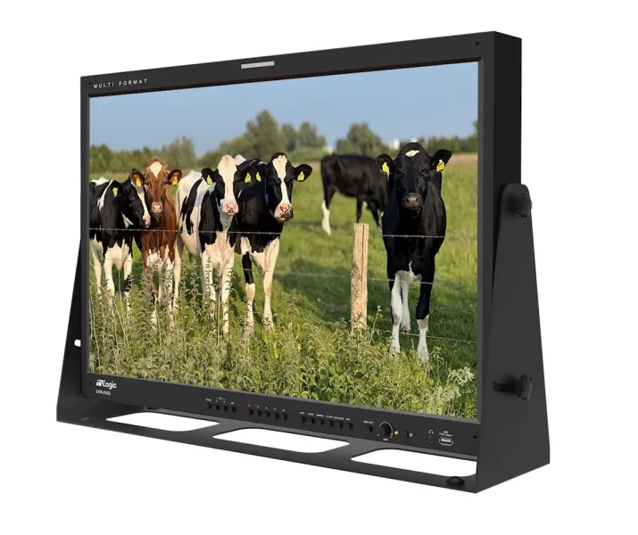 TVLogic LVM-242S, 24" 1920x1200 (true 10bit) QC-Grade Super-IPS LCD Monitor, 2X 3G/HD/SD-SDI inputs and outputs