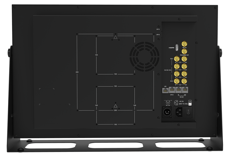 TVLogic LXM-240U, 24" 4K/UHD 12G-Quad Multi View Monitor