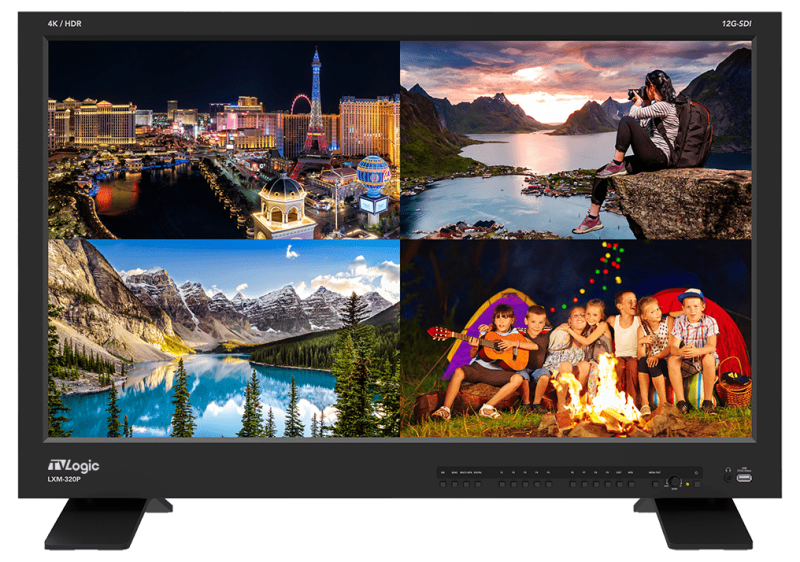TVLogic LXM-320P, 32" 4K/UHD 12G-Quad Multi View Monitor TVLogic LXM-320P, 32" 4K/UHD 12G-Quad Multi View Monitor