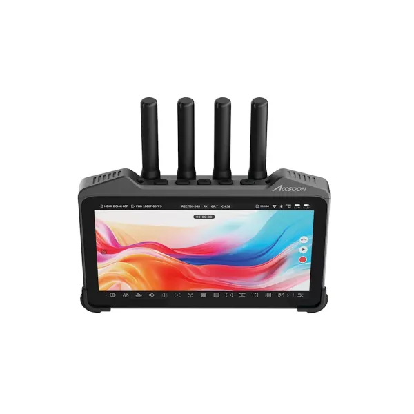Accsoon CineView M7H Pro, 3in1 7'' 4K60 Monitor m. integriertem Rx & Tx, 1000 Nits, Dual-Band Funkstrecke mit 350m Reichweite