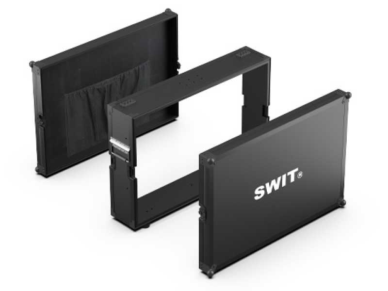Swit MA-FC325 l Flightcase für BM-U325HDR/325MD 31,5" 8K High-Bright 4x12GSDI HDR Zero-Delay UHD Referenzmonitor.