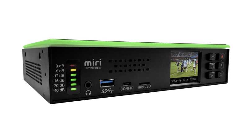 MIRI V410 Encoder/Decoder, für Streaming und AV-over-IP