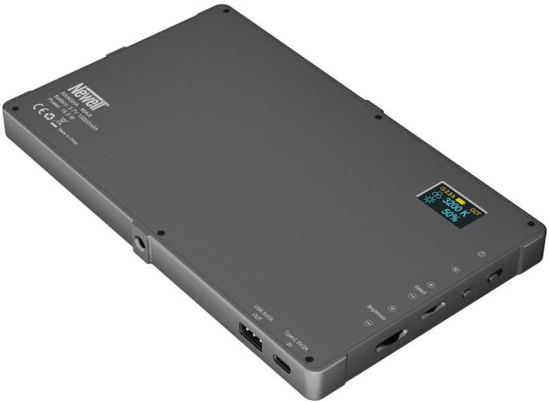 Newell RGB-W Rangha Max LED, kompakt, 18,5 W Leistung, vollständiger RGB-Farbraum, intergrierter Akku