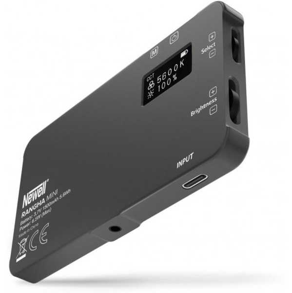 Newell RGB-W Rangha Mini LED, kompakt, 6,5 W Leistung, vollständiger RGB-Farbraum, intergrierter Akku