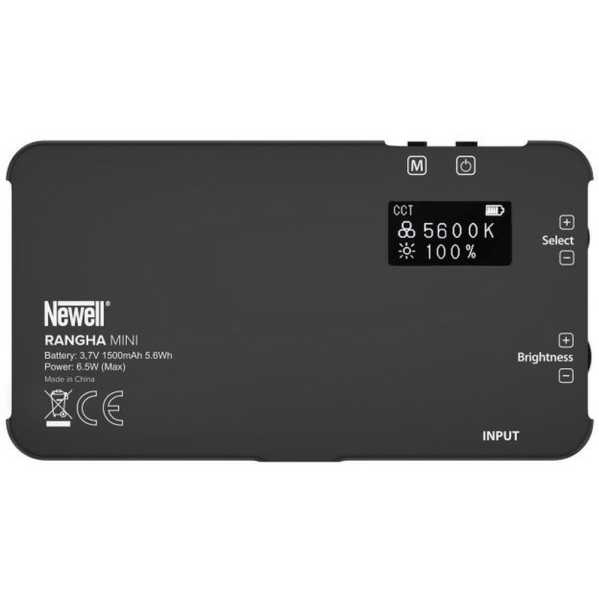 Newell RGB-W Rangha Mini LED, kompakt, 6,5 W Leistung, vollständiger RGB-Farbraum, intergrierter Akku