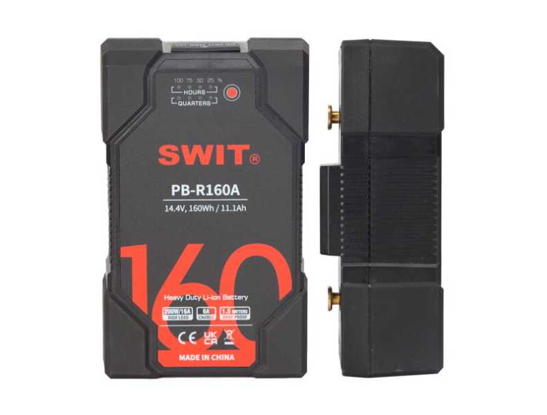 Swit PB-R160A l 160Wh Robust High-load Heavy-duty Battery, Gold-Mount