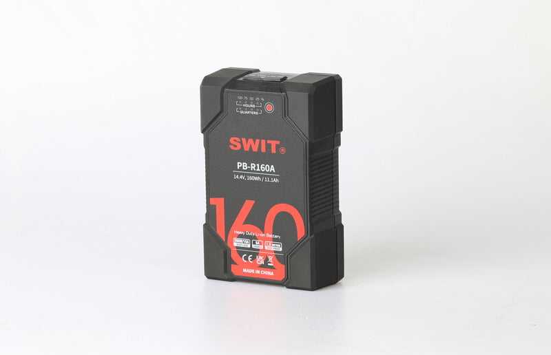 Swit PB-R160A l 160Wh Robust High-load Heavy-duty Battery, Gold-Mount