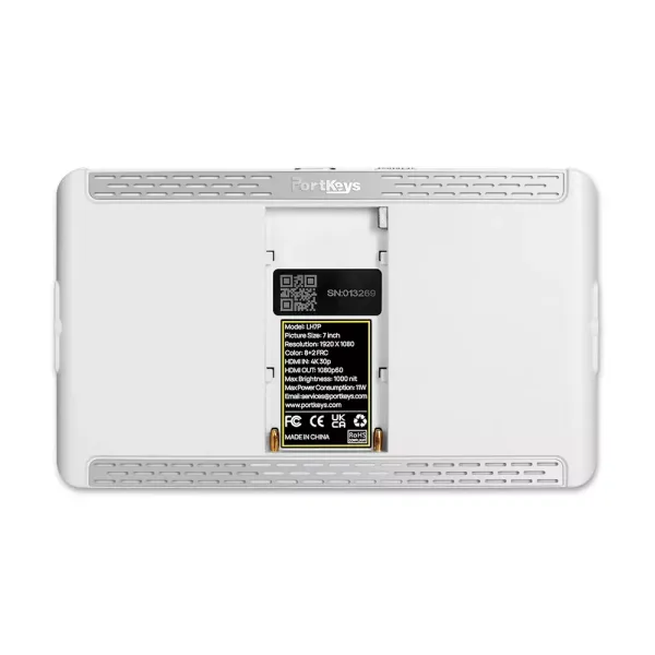 Portkeys - LH7P, 7" Kameramonitor mit HDMI und drahtloser Steuerung, NP-F Akku-System