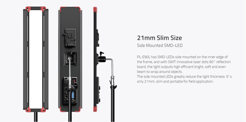 Swit PL-E90L l 90W Bi-color Long Ratio LED Panel
