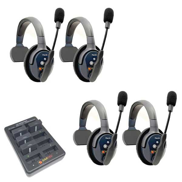 Eartec UltraLITE PRO16 ETP4S 4 Personen System