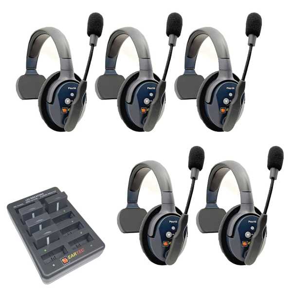 Eartec UltraLITE PRO16 ETP5S 5 Personen System