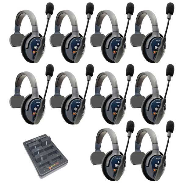 Eartec UltraLITE PRO16 ETP10S 10 Personen System