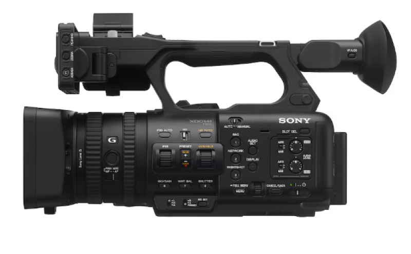 Sony PXW-Z200 4K RS CMOS 1" Camcorder, 20-fach Zoomobjektiv, 12G-SDI & Aufzeichnung auf SD & CFexpress Karten