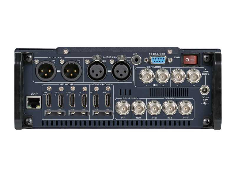 Datavideo HDR-80 ein portabler 4K/HD Solid State Recorder mit zwei SSD Slots