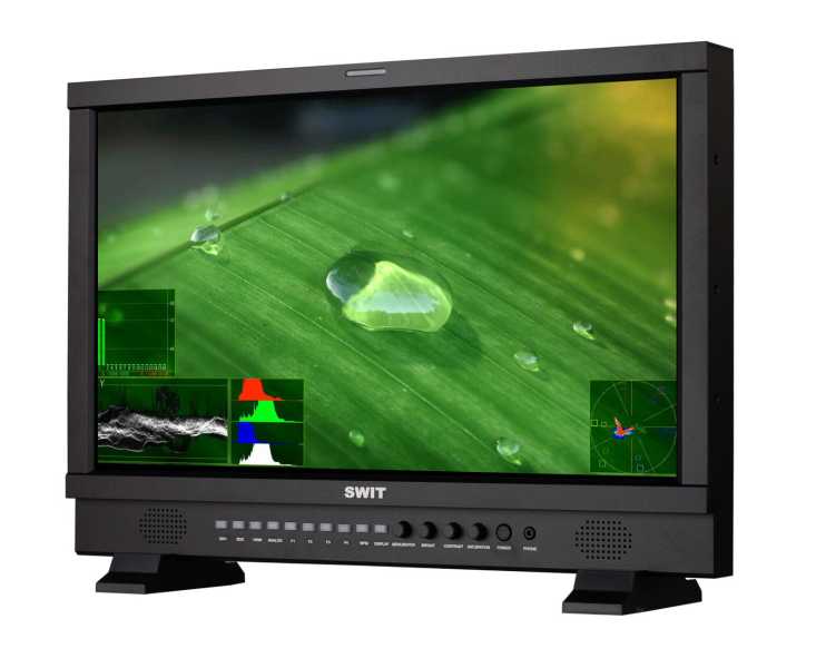 SWIT S-1223F, 21.5-inch Full HD Waveform Studio LCD Monitor, False Color, Tally, Color Calibartion SWIT S-1223F, 21.5-inch Full HD Waveform Studio LCD Monitor, False Color, Tally, Color Calibartion