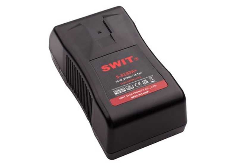 Swit S-8183A+ l 270Wh High Load Economic Battery, Gold-Mount, also ideal for long term use or high power draw lights