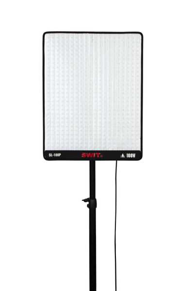 Swit SL-100P | 100W 2800Lux Full-IP54-waterproof Full Flexible Light, DMX, V-mount