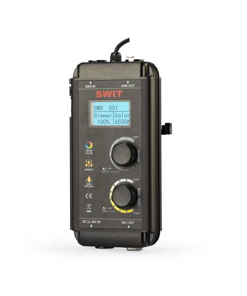 Swit SL-100P | 100W 2800Lux Full-IP54-waterproof Full Flexible Light, DMX, V-mount