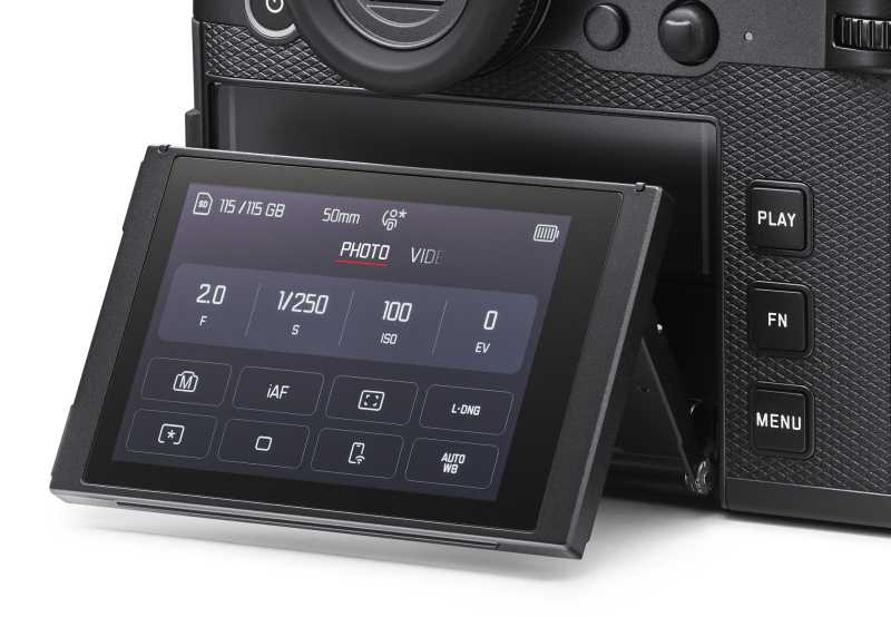 Leica SL3-S, Spiegellose Vollformat-System-Kamera, CMOS Sensor, 25.3 MP/24.6 MP Full Frame, IP54 - 10643, L-Mount Bajonett