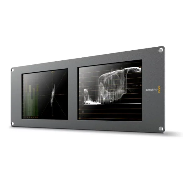 Blackmagic SmartScope Duo 4K 2, Zwei 8" LCD SDI/HD-SDI/3G SDI (3HE), Waveform, TFT Display Active Matrix LCD