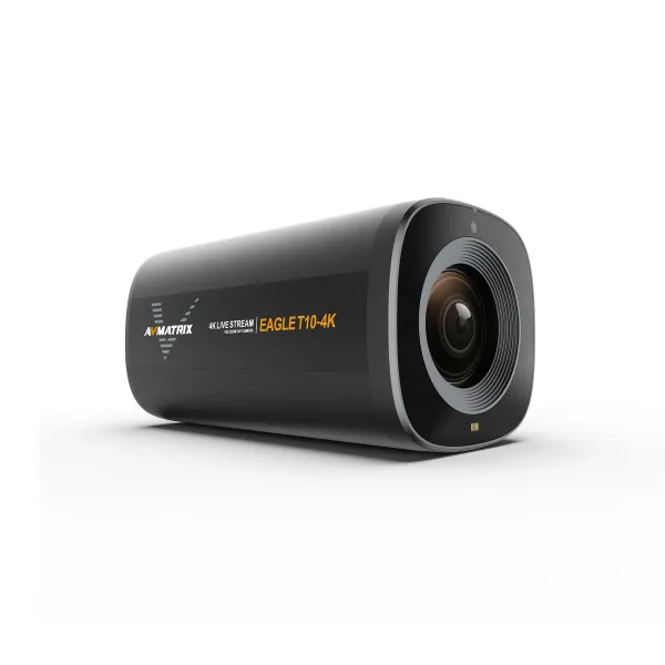 AVMATRIX EAGLE T10-4K, 4K-Streaming-Kamera mit 10-fach-Zoom und TOF-Autofokus