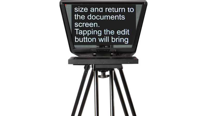 DataVideo TP-700, ENG-Teleprompter mit 15,3"-LCD-Display und DV Prompter Plus für eine umfassende ENG-Teleprompter-Lösung