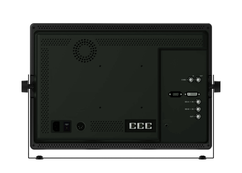 TVLogic LVM-180A, 18.5" (500nit) 1920x1080 Wide Viewing LCD Monitor, 2x 3G/HD/SD-SDI inputs