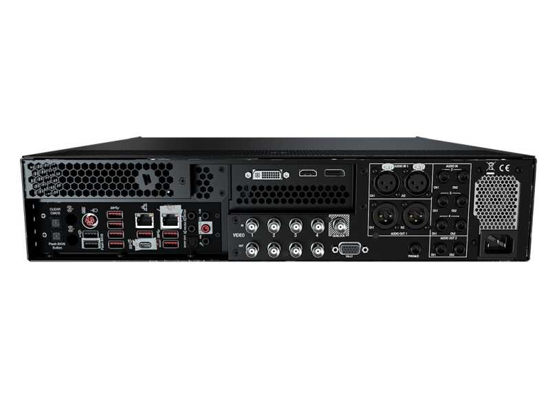 Vizrt TriCaster 1 Pro 2RU, 4K Live-Produktionssystem mit 4 M/Es Vizrt TriCaster 1 Pro 2RU, 4K Live-Produktionssystem mit 4 M/Es