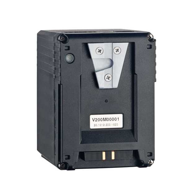 Bebob V200microC, micro V-Mount Li-Ion Akku, 14,4V / 13,2Ah/190Wh, USB-C PD3, D-Tap