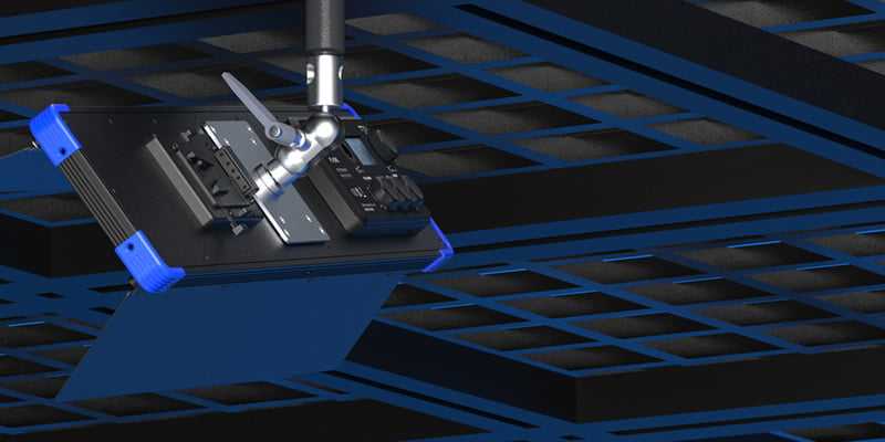 Swit VANGO-100LH l 8:1 RGBW Panel Light 2.1cm ultra slim, without Bag and Gooseneck, Natural-Soft 100W SMD-LED, V-Mount&DMX&APP.